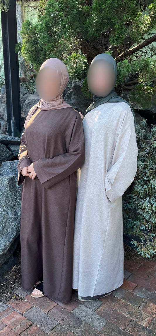 Linen Abaya