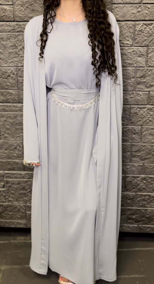 Elmas Abaya Set
