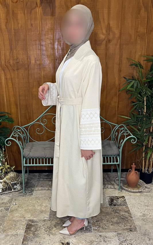 Linen Kimono Abaya