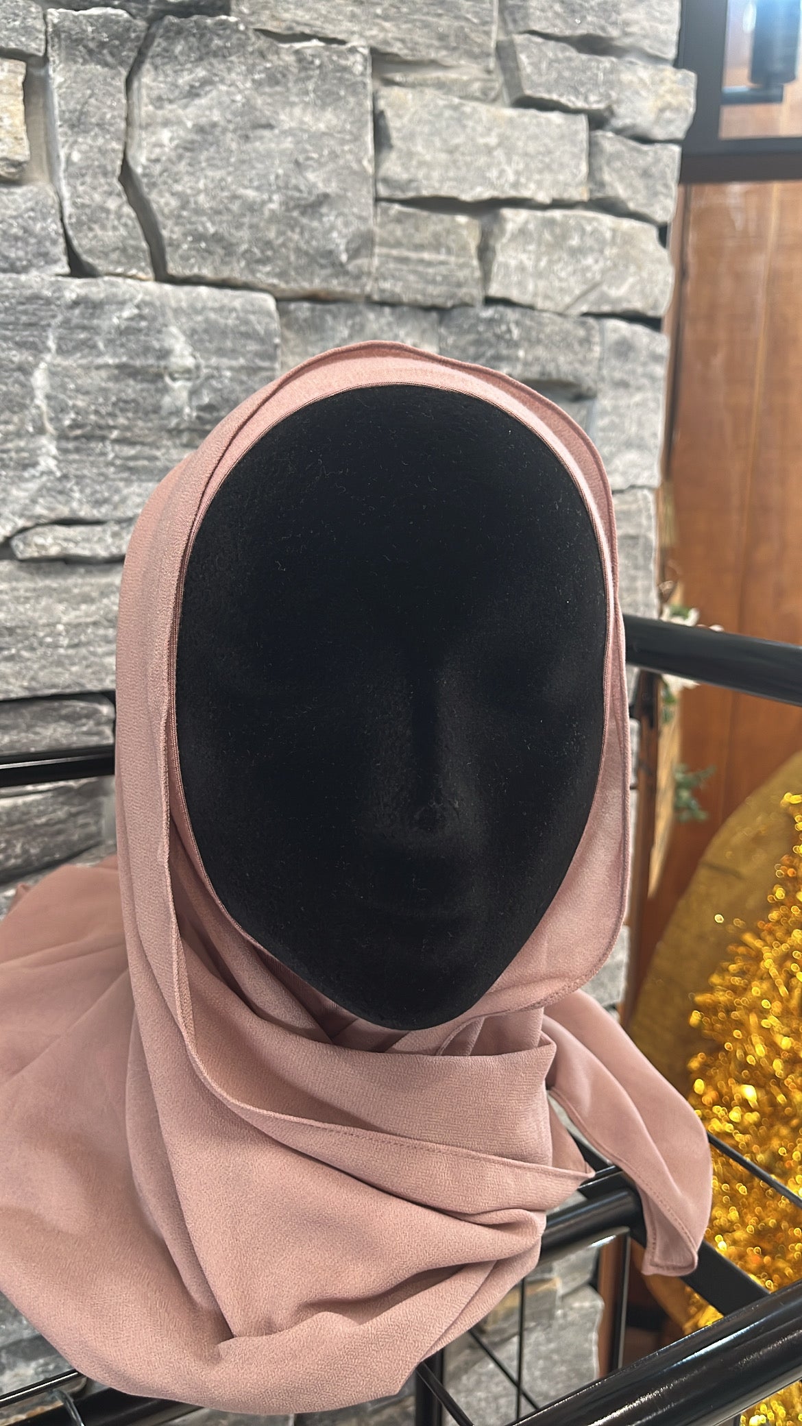 Chiffon with attached ninja