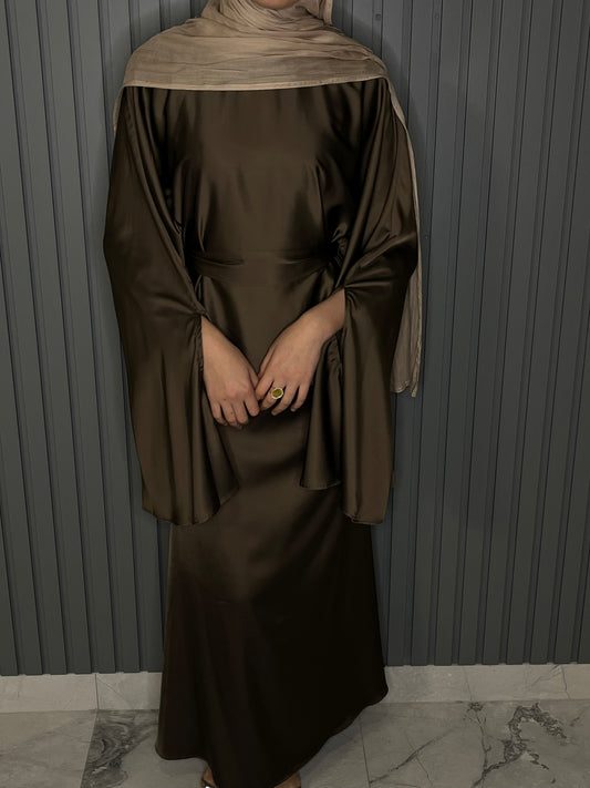 Satin Kaftan Set